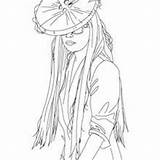 Lady Gaga Coloring Pages Eccentric Hellokids Hat Famous sketch template