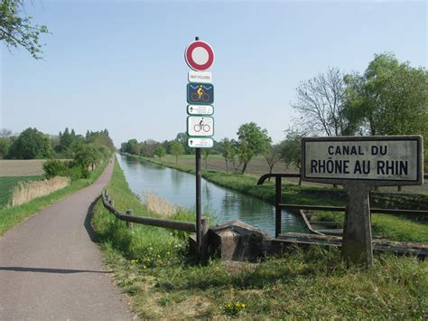 der rhein rhone kanal radweg nordlischer abschnitt strasbourg