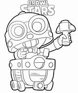 Brawl Stars Coloring Carl Pages Robot Printable Info Print Xcolorings 990px 825px 93k Resolution Type  Size Jpeg sketch template