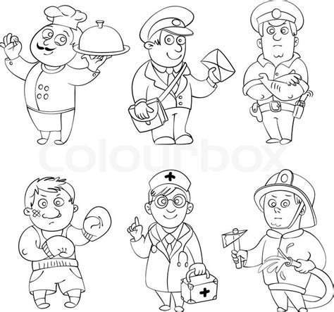 coloring pages  job professions coloring books coloring pages