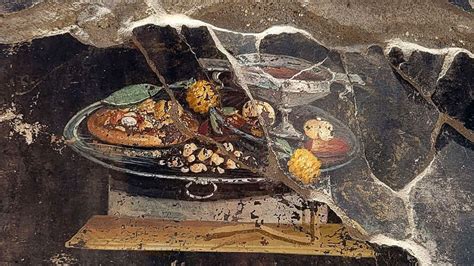 adoreum  newly discovered flatbread fresco  pompeii bbc travel