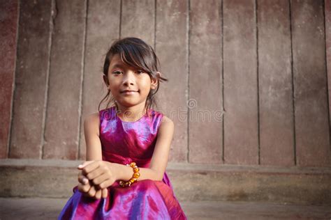 cute and happy little asian girl smiling at camera stock image image of cute portrait 23137535