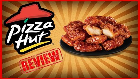 pizza hut honey garlic bbq boneless bite review january   youtube