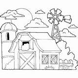 Coloring Pages House Barn Surfnetkids Next Choose Board sketch template
