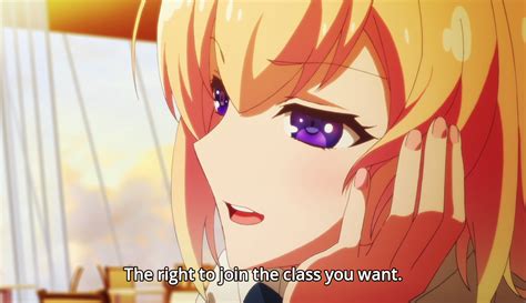 txt‬ the right to join class you want [ youkoso classroom of the elite ichinose ] anime