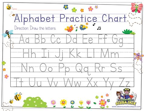 alphabet tracing images tracinglettersworksheetscom