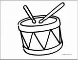 Drum Clipart Coloring Clip Basic Words Word Webstockreview Panda sketch template