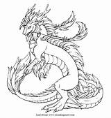 Coloring Pages Realistic Dragons Dragon Getcolorings Color sketch template