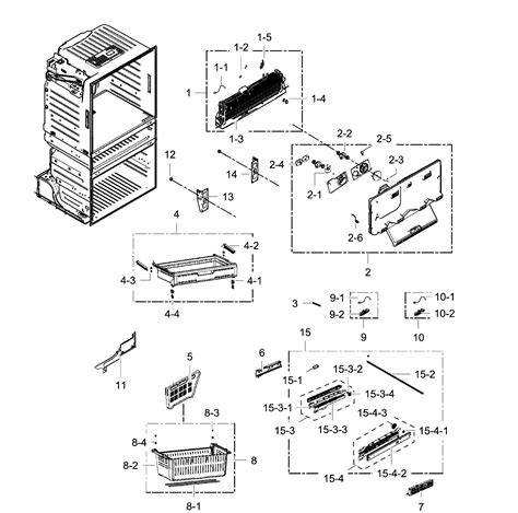 samsung refrigerator parts model rfhmedbsraa sears partsdirect