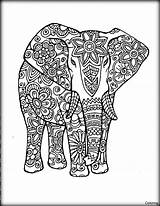 Mandala Mandalas Malvorlagen Dificiles Elefantes Olifant Orientalische Volwassen Adultos Doodle Sheets Getdrawings Malbögen Bastelarbeiten Skizzen Bastelzubehör Elefante Vorlagen Animalitos Caballitos sketch template