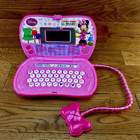 disney mickey minnie mouse clubhouse computer kids clementoni laptop mouse vgc kids computer