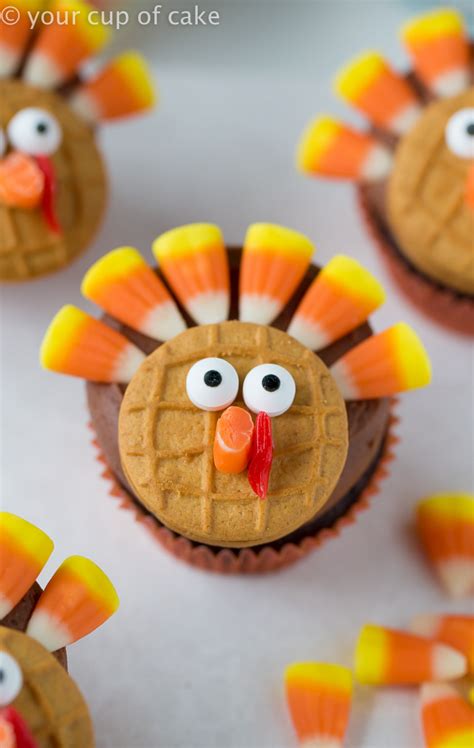 Turkey Cupcakes Thanksgiving Cupcake Decorating Your