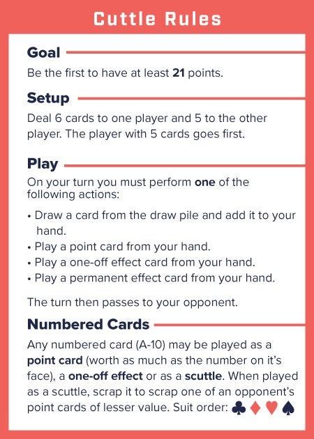 list  printable rules  fit   standard card size