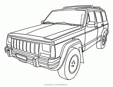 military jeep coloring pages coloring home