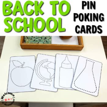 school pin poking printables tpt
