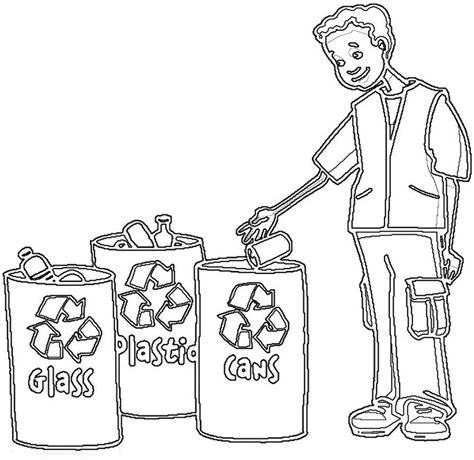 recycling coloring pages coloring pages  kids  adults