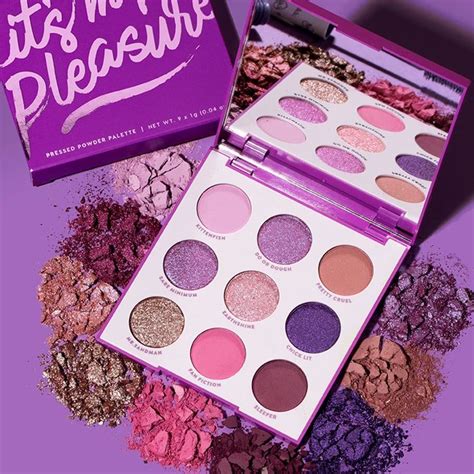 It S My Pleasure Purple Eyeshadow Palette Colourpop Eyeshadow