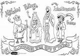 Coloring Esther Pages Queen Printable Purim Color Print Getcolorings Line sketch template