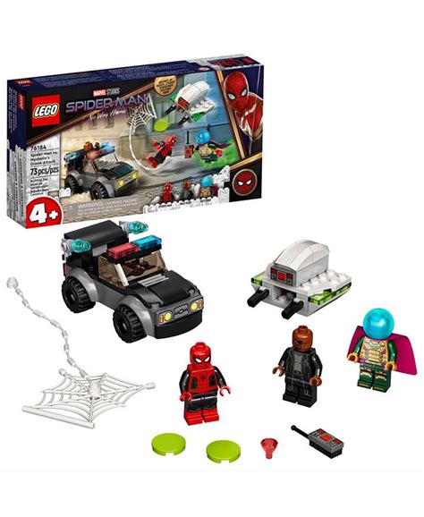 lego spider man  mysterios drone attack  pieces toy set reviews  toys macys
