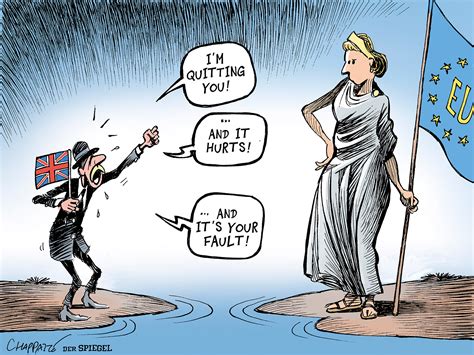 brexit  british drama globecartoon political cartoons patrick chappatte