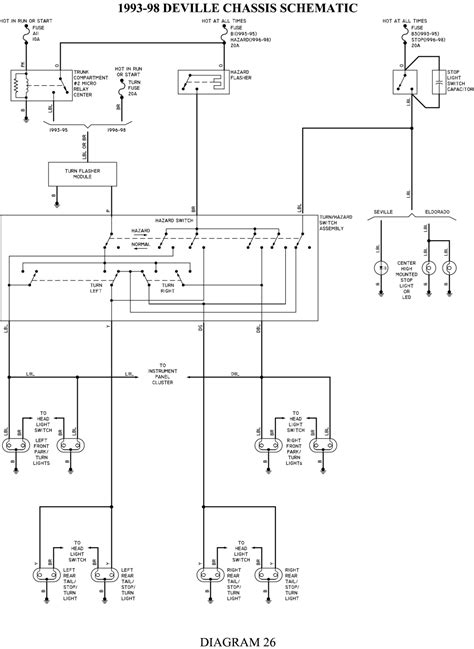wiring diagram    cadillac deville   supply  hard copy