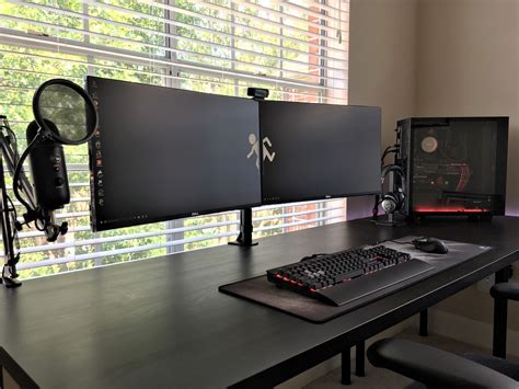 simplicity minimalist setup home office setup room setup gaming room setup