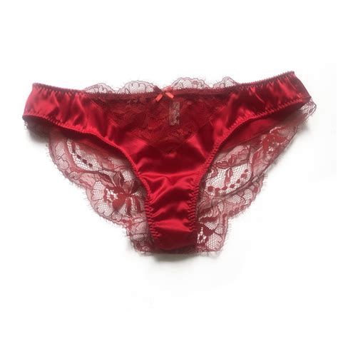 panties marianna giordana paris silk lingerie panties red lace