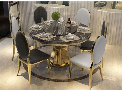 golden  marble top dining table  luxury chairs  aashis