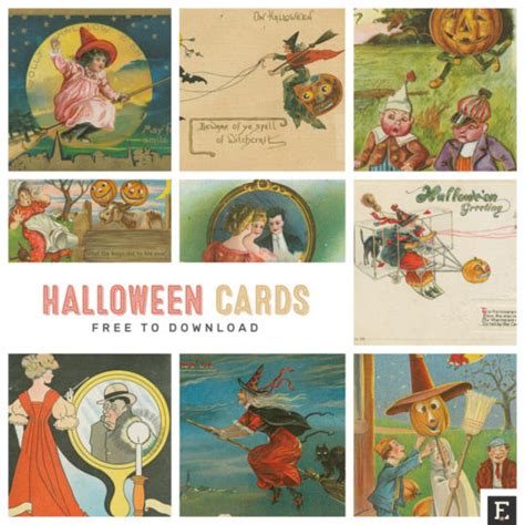 vintage halloween cards