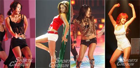 Four Sexy Divas And How They Do It The Chosun Ilbo