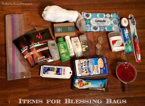 blessing bags   create  checklist