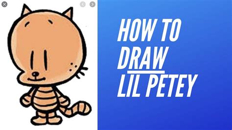 draw dog man petey