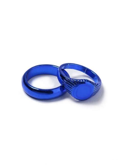 blue ring pack blue rings rings asos