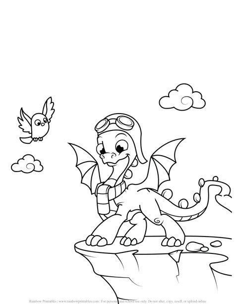 dragon coloring pages rainbow printables