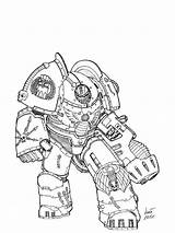 Warhammer 40k Terminator Saturnine Imperial Armour Fist Fists Heresy Horus Imgur sketch template