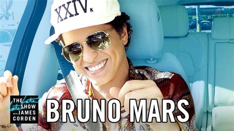 Bruno Mars Carpool Karaoke Watch Singer S Amazing Appearance On James