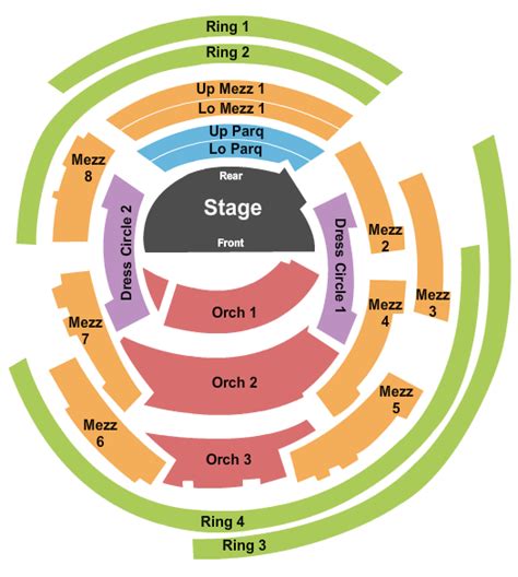 boettcher concert hall seating chart maps denver