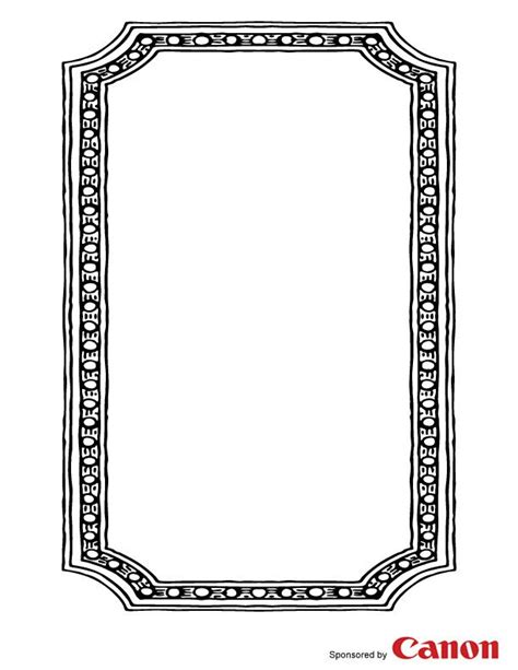 frame template  small printed  craft ideas pinterest