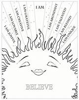 Affirmations Coloring Self Positive Kids Esteem Colouring Sheet Printable Sheets Mindfulness Am Activities Pages Sunshine Coping Mental Health Therapy Skills sketch template