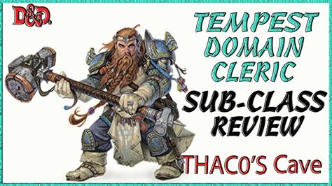 tempest domain cleric review youtube