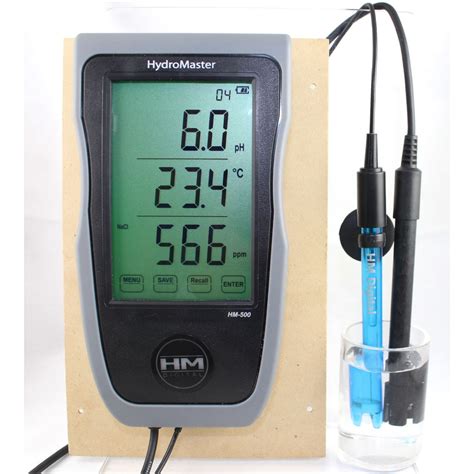hm digital hm  hydromaster ec tds ph temp continuous monitor monitor controller water
