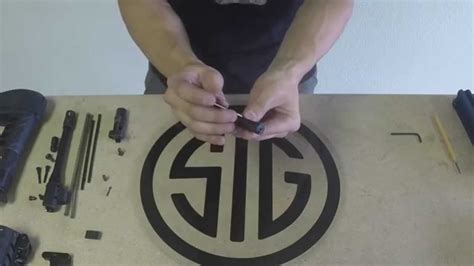 sig sauer mpx complete field strip  disassembly tutorial part  youtube