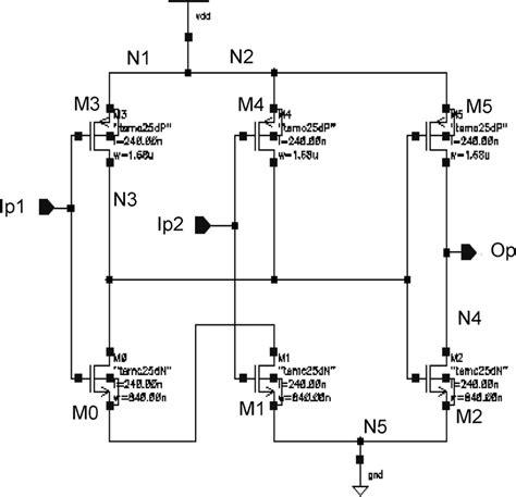 schematic    logic gate  scientific diagram