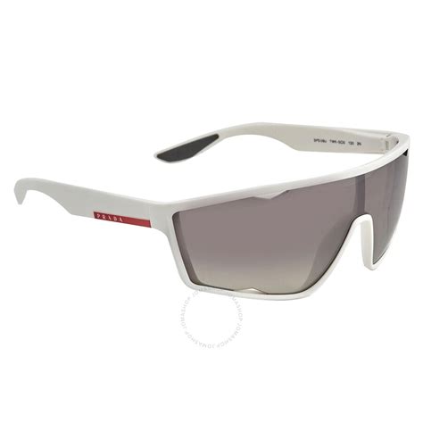 prada men s white square sunglasses pr ps09us twk5o0 40 prada