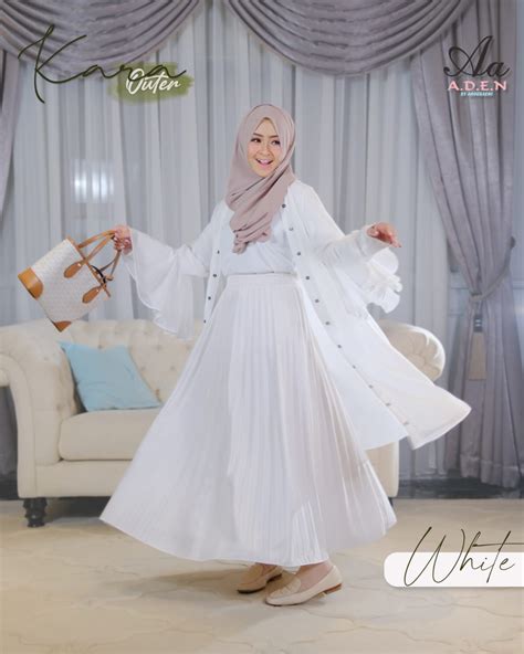 kara outer  aden hijab terbaru   fashion stylish