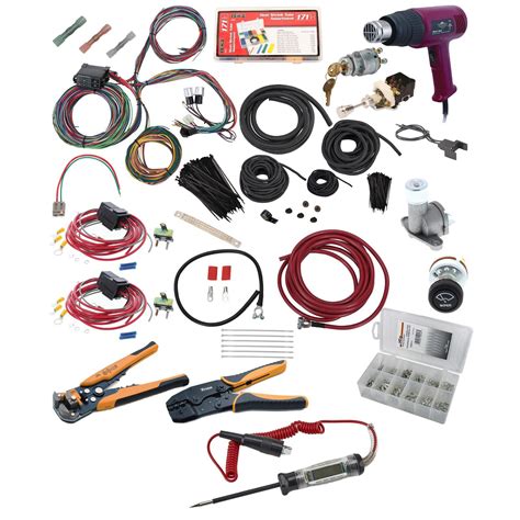 deluxe universal  circuit wiring harness  install package