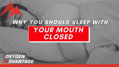Why You Should Sleep With Your Mouth Closed Youtube