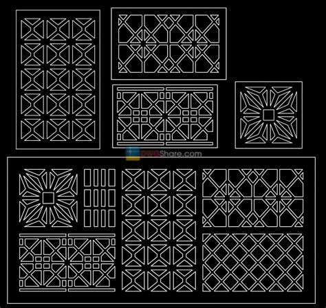 decorative pattern     website  autocad