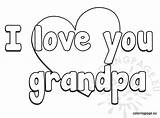 Grandma Coloringpage Getcolorings Grandparents Grandparent sketch template