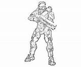 Coloring Pages Halo Gun John Pixel Sniper Rifle Colouring Printable Getcolorings Related sketch template